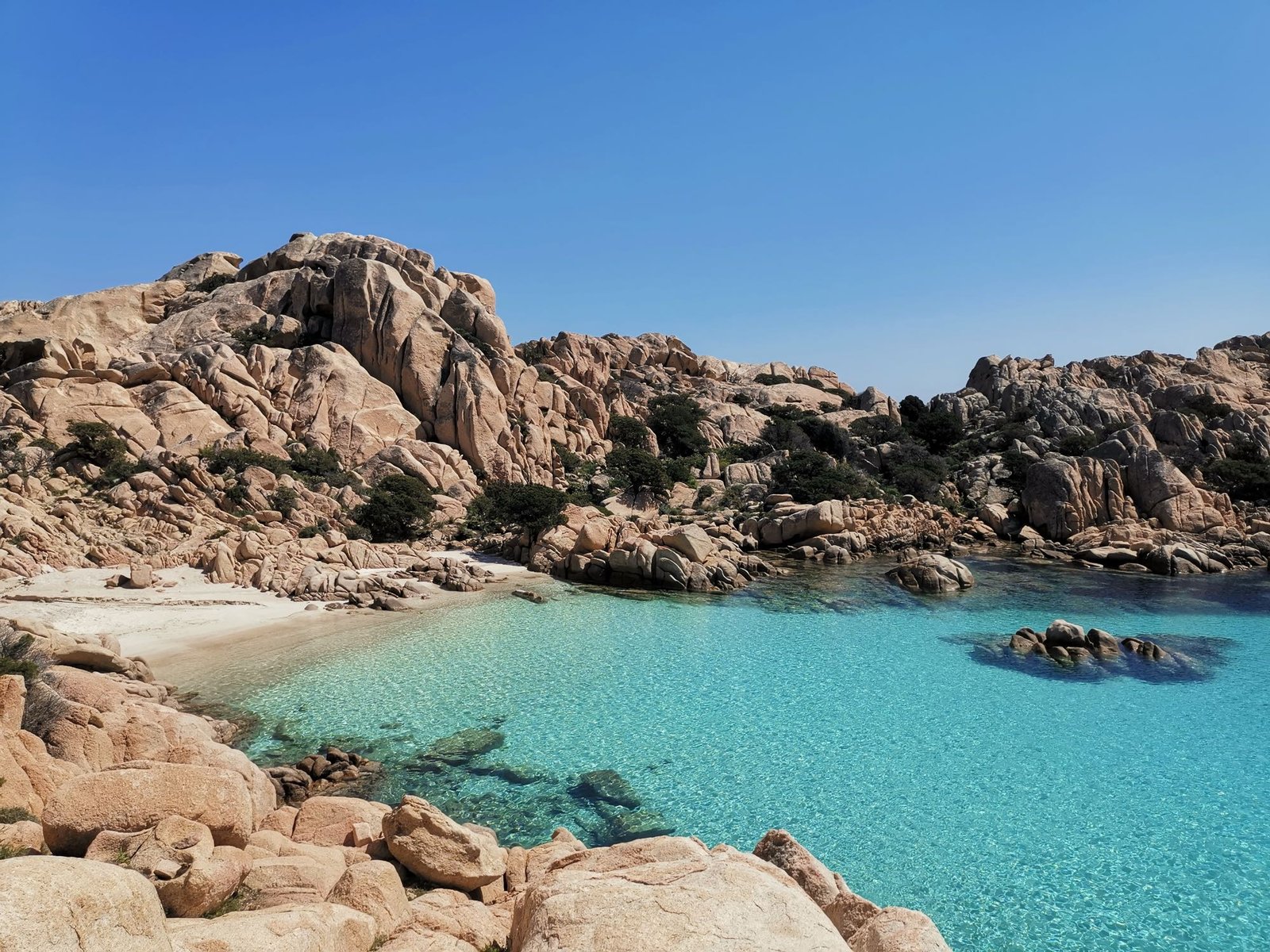 Vista dell'arcipelago di La Maddalena